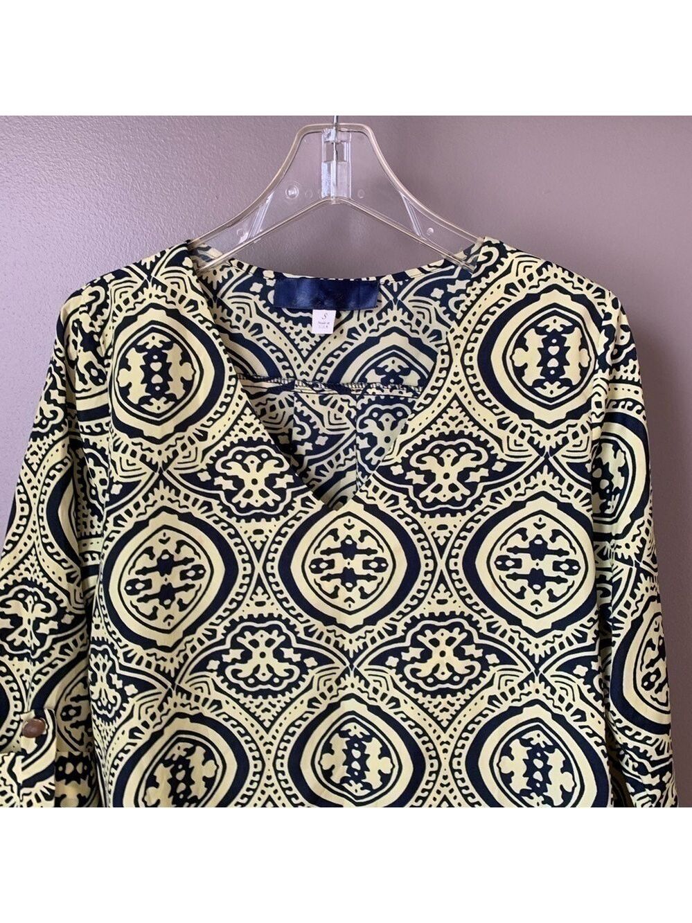 𝅺BLUE Rain Tunic Top - Picture 3 of 8